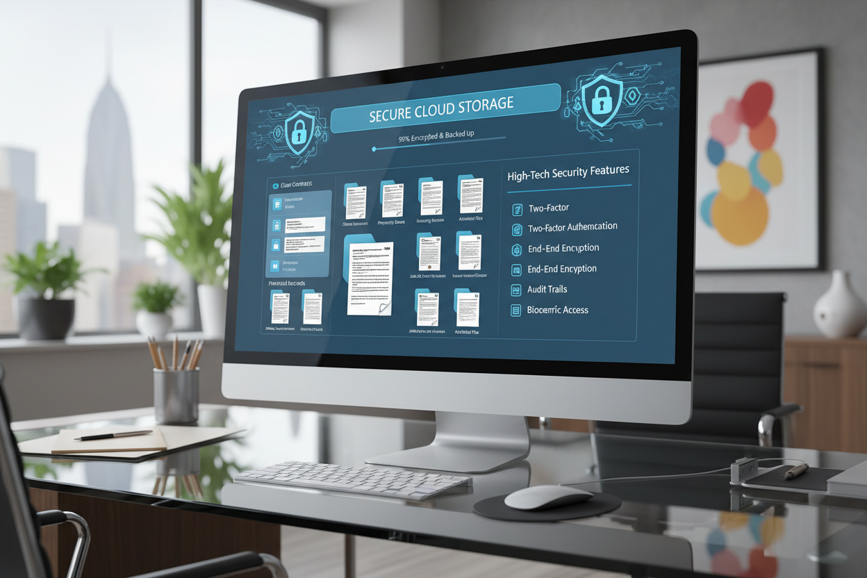 Secure Document Storage & Archiving for Realtors